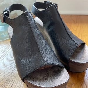 OTBT leather wedges